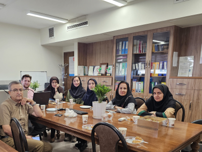 برگزاری جلسه پیش دفاع از پایان طرح تحقیقاتی سرباز نخبه مرکز تحقیقات پرفشاری خون